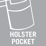MASCOT Holster Pockets. An indispensable feature for anyone using nails, screws and bits. Select a version with magnets at the top so you do not have to dig down into your pocket every time you need to grab something. Holster Pockets can also be purchased separately.